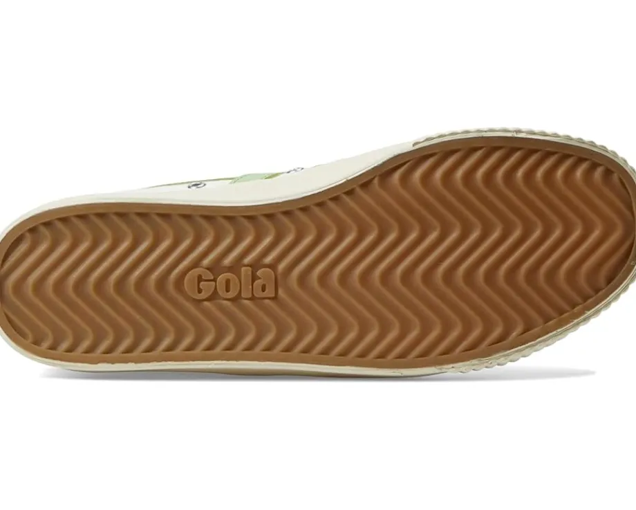 Gola Tennis Mark Cox High Off-White/Patina Green Clearance