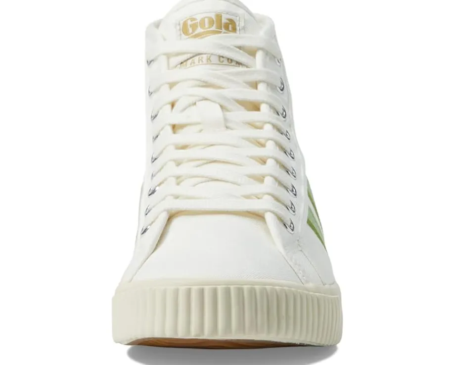 Gola Tennis Mark Cox High Off-White/Patina Green Clearance