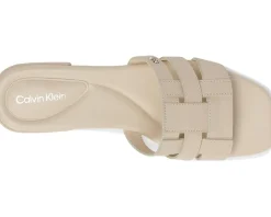 Calvin Klein Tessie Ivory Leather Online