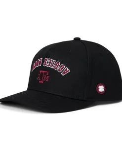 Women Black Clover Texas A&M Game Day Adjustable Snapback Hat