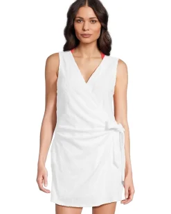Tommy Bahama Textured Spa Terry Romper White Clearance