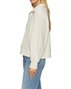 Women Sanctuary Textured Zip-Up Popover