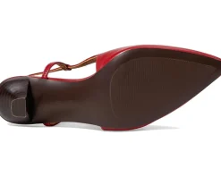 Women Madewell The Debbie Slingback Pump In Leather