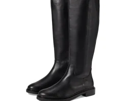 Madewell The Drumgold Boot in Extended Calf True Black Best