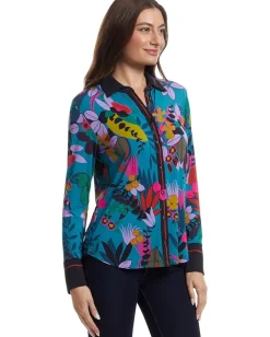 Women Johnny Was The Janie Favorite Button Front Shirt- House Of Fl