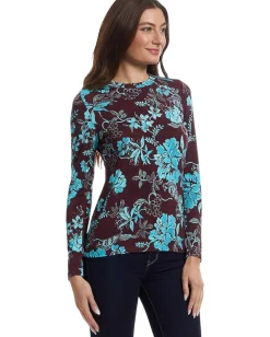 Johnny Was The Janie Favorite Fitted Long Sleeve Tee- Alexand Alexandria