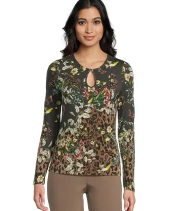 Johnny Was The Janie Favorite Keyhole Top Ash Bird Online