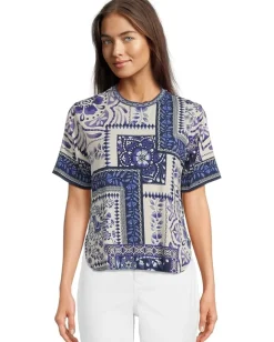 Women Johnny Was The Janie Favorite Oversized Cropped Tee-