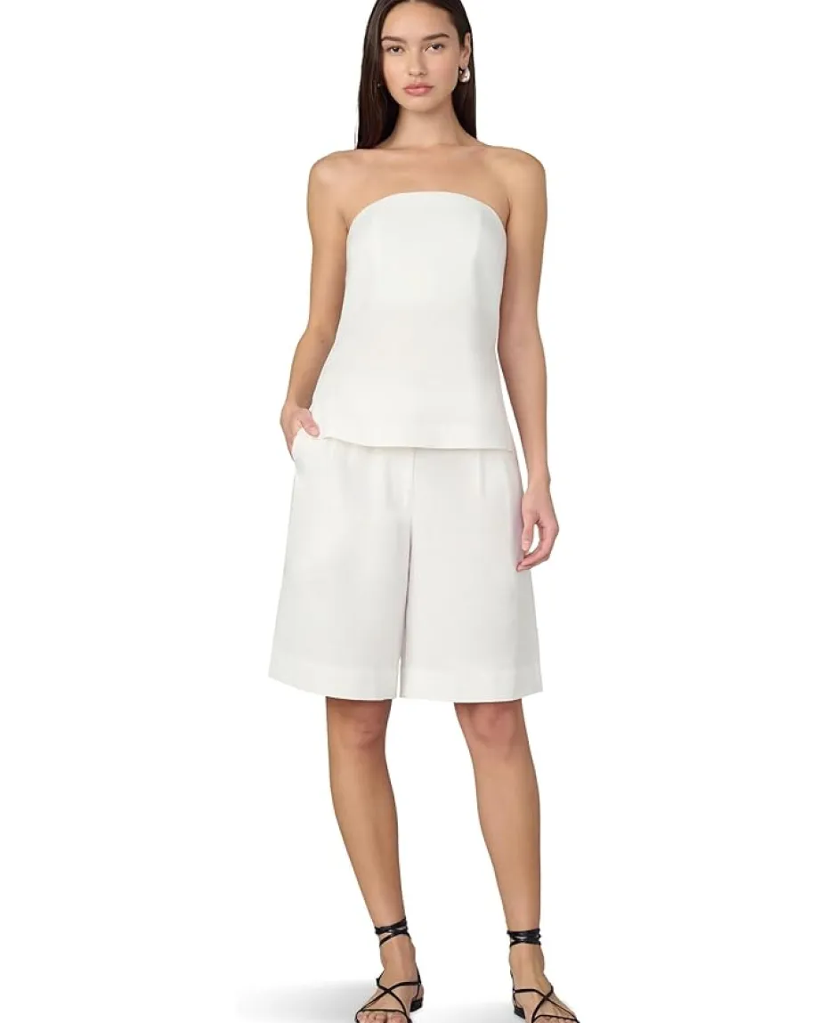 Joe's Jeans The Mariel Strapless Top White