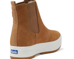 Keds The Platform Chelsea Lug Brown Suede