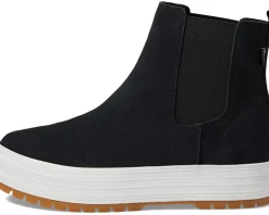 Keds The Platform Chelsea Lug Black Suede Best