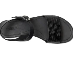 Vagabond Shoemakers Tia 2.0 Woven Sandals Black New