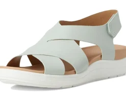 Dr. Scholl's Time Off Fun Sandal Ocean Green Smooth Online