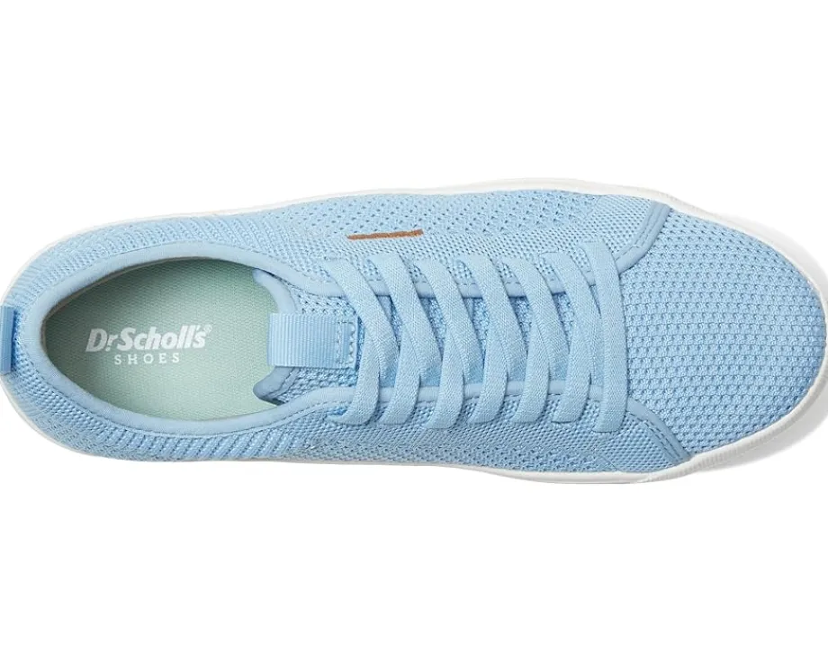 Women Dr. Scholl's Time Off Knit Lace Up Sneaker