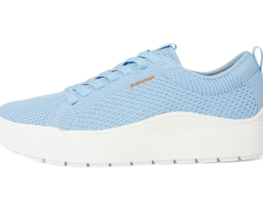 Women Dr. Scholl's Time Off Knit Lace Up Sneaker