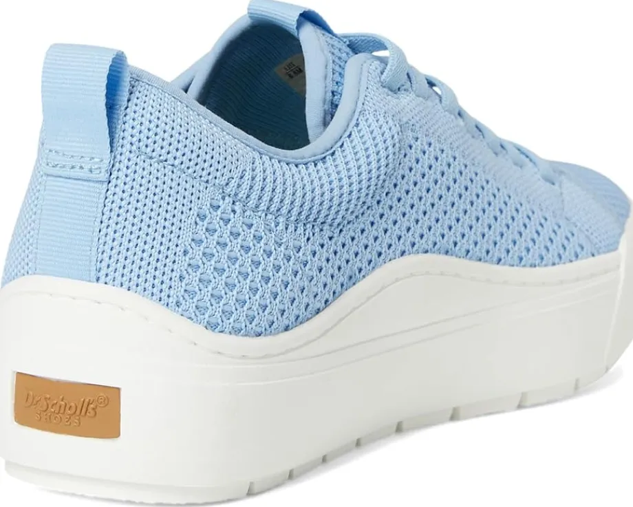 Women Dr. Scholl's Time Off Knit Lace Up Sneaker