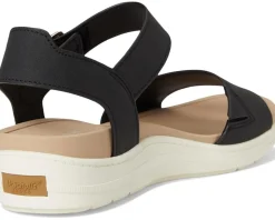 Dr. Scholl's Time Off Sky Black Smooth Hot