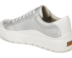 Dr. Scholl's Time Off Sneaker Silver Foil Discount