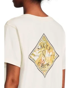 Women Salty Crew Tippet Fill Boyfriend Tee