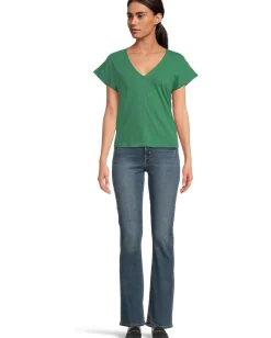 Women Michael Stars Tobi V-neck Tee