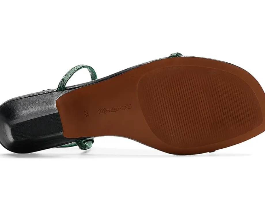 Madewell Tonio Strappy Sandal Golf Green Outlet