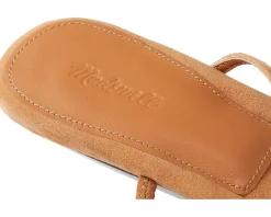 Madewell Tonio Strappy Sandals - Lace Up Suede Sunbaked Clay Outlet