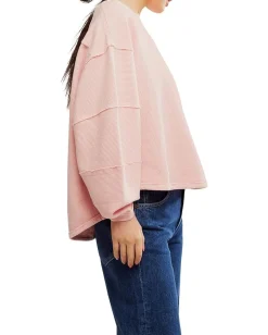 Free People Total Eclipse Tee Blossom Hot