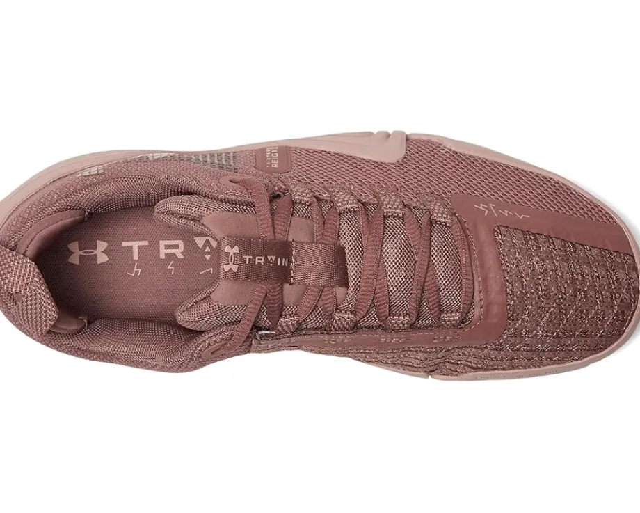 Under Armour TriBase Reign 6 Maroon Mist/Tourmaline Pink/White Clearance