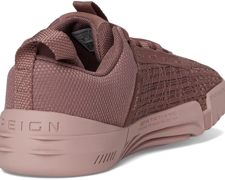 Under Armour TriBase Reign 6 Maroon Mist/Tourmaline Pink/White Clearance