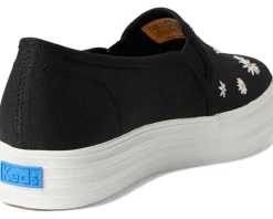 Keds Triple Decker Black Canvas New