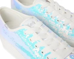 Keds Triple Up Canvas Iridescent Sequins Outlet