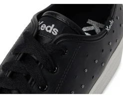 Keds Triple Up Leather Black Light Up