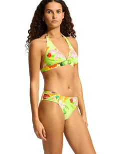 Seafolly Tropique Multi Fit Longline Tri Aloe Gel Discount