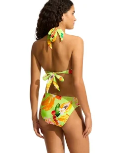 Seafolly Tropique Multi Fit Longline Tri Aloe Gel Discount
