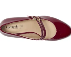 LifeStride TRUE Dark Cherry Patent Clearance