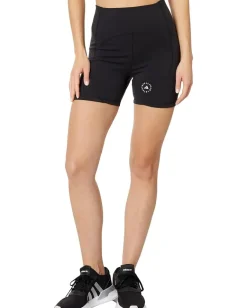 adidas by Stella McCartney TrueStrength Yoga Short Tights IB1397 Black/White Clearance