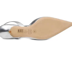 Stuart Weitzman Tully 50 Slingback Silver Hot