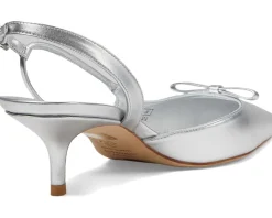 Stuart Weitzman Tully 50 Slingback Silver Hot