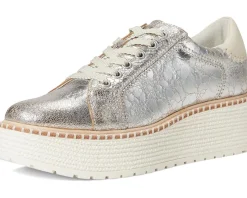 Dolce Vita Twain Silver Crackled Leather Clearance