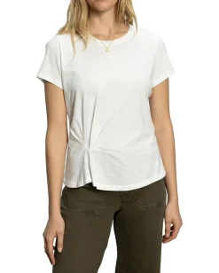 Sanctuary Twist Front Tee White Sale