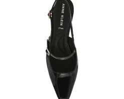 Anne Klein Tyra Black Patent New