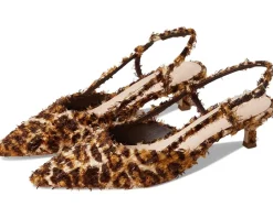 Women Loeffler Randall Tyson Smocked Sling Back Kitten Heel