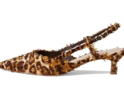 Women Loeffler Randall Tyson Smocked Sling Back Kitten Heel