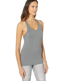 Under Armour UA HeatGear Armour Racer Tank Pitch Grey Light Heather/Metallic Silver Hot