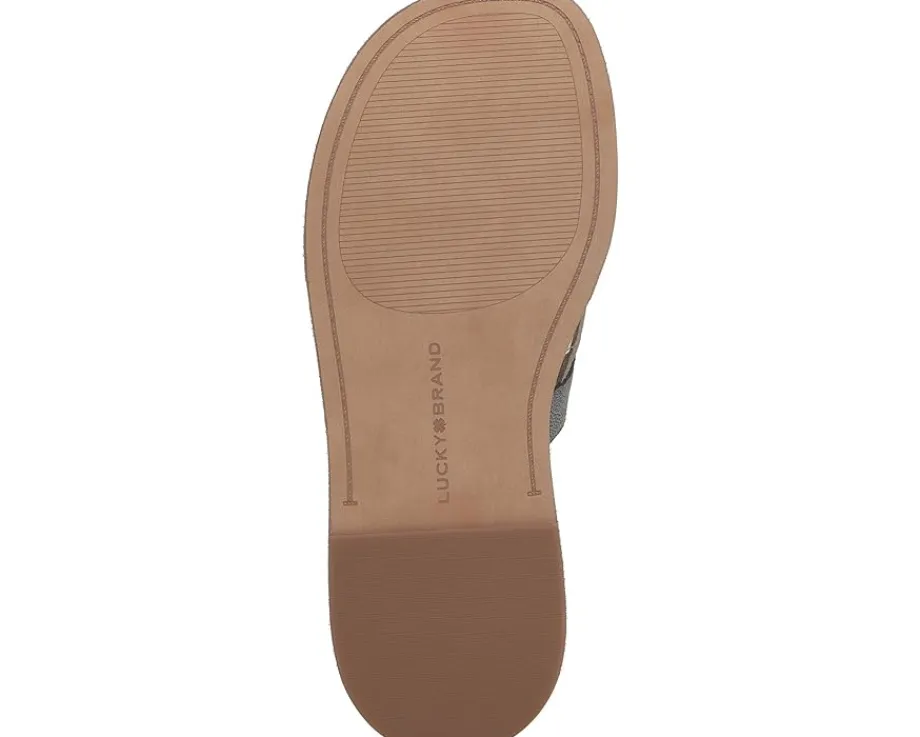 Lucky Brand Ulrich Woven Platform Sandal Desert Taupe Hot