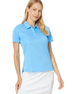 Women adidas Golf Ultimate365 Heat.Rdy Short Sleeve Polo