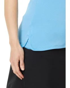 Women adidas Golf Ultimate365 Mock Sleeveless Polo