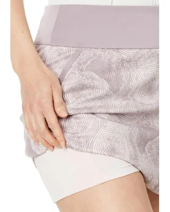 adidas Golf Ultimate365 Printed 16 Inch Golf Skort Preloved Fig New