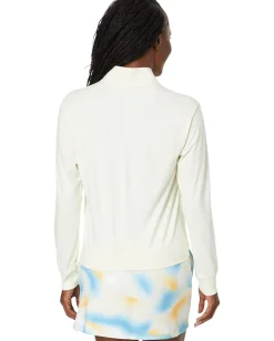 adidas Golf Ultimate365 Quarter Zip Golf Pullover Ivory