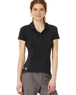 adidas Golf Ultimate365 Solid Sleeveless Golf Polo Shirt Black Best